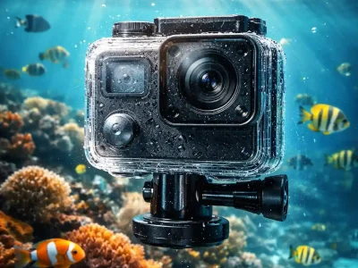 Kamera Aksi 4K Waterproof Action Cam