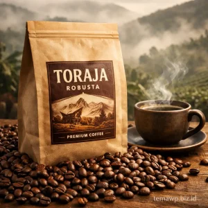 Kopi Robusta Single Origin Toraja 250g