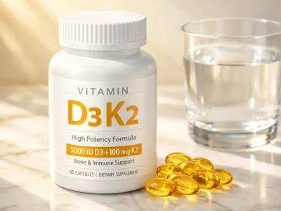 Suplemen Vitamin D3 + K2 60 Kapsul